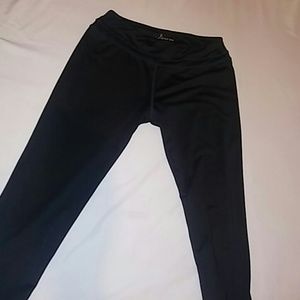 Crop dark grey athletic pants